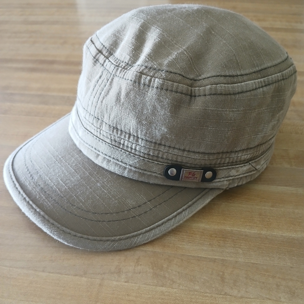 Men's Casual Flat Top Cotton Blend Baseball Cap